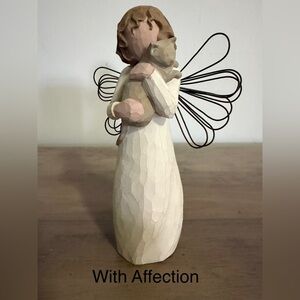 Willow Tree With Affection - Cream and Brown
